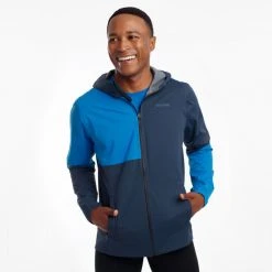 Saucony Jackets & Vests Men's Drizzle 2.0 Jacket - Blue Nights