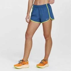 Saucony Women's Outpace 3" Running Short - Nightshade Bottoms