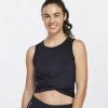 Saucony Women's Dash Crop Top - Black