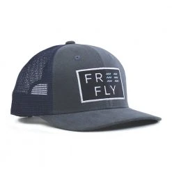 Free Fly Men's Wave Snapback Hat - Washed Navy Hats