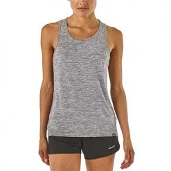 Patagonia Women's Capilene Cool Daily Tank - Feather Grey Tops 8 Patagonia Women's Capilene Cool Daily Tank - Feather Grey Tops