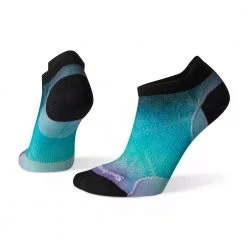 Smartwool Women's Performance Run Zero Cushion Ombre Print Low Ankle Socks - Capri