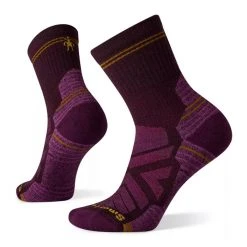 Smartwool Women's Performance Hike Light Cushion Mid Crew Socks - Bordeaux