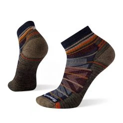 Smartwool Men's Hike Light Cushion Pattern Ankle Socks - Deep Navy