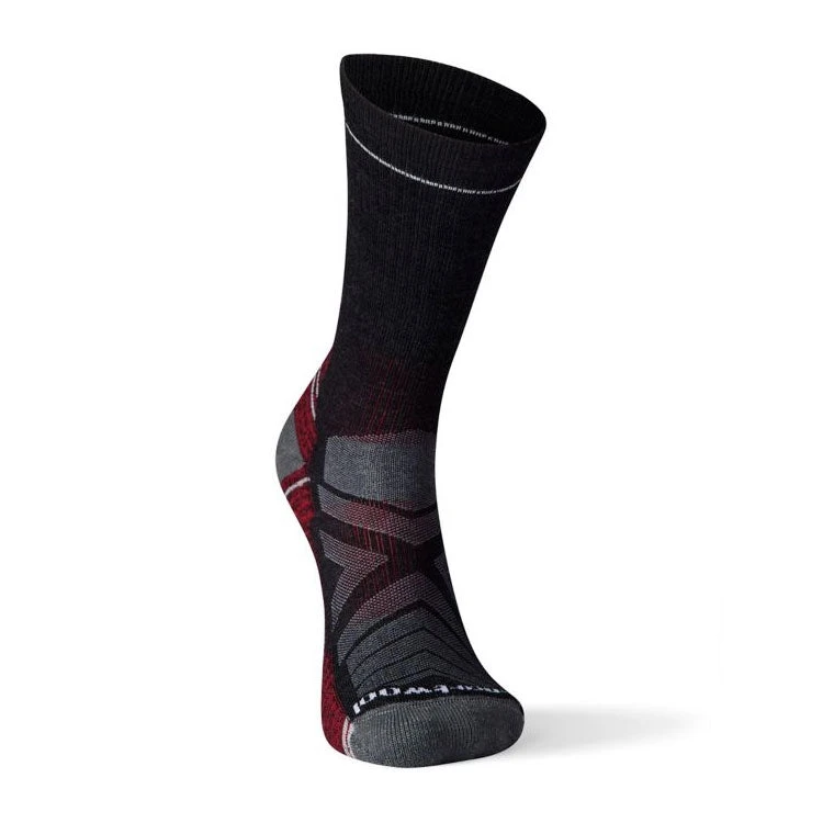 Smartwool Men's Hike Light Cushion Crew - Charcoal Socks 2 Smartwool Men's Hike Light Cushion Crew - Charcoal Socks