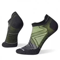 Smartwool Men's Run Zero Cushion Low Ankle Socks - Black Sustainability