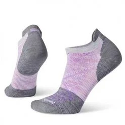 Smartwool Women's Bike Zero Cushion Low Ankle Socks - Purple Eclipse