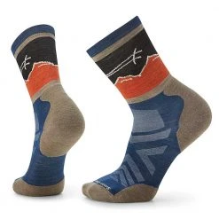 Smartwool Men's Athlete Edition Approach Crew Socks - Alpine Blue Accessories