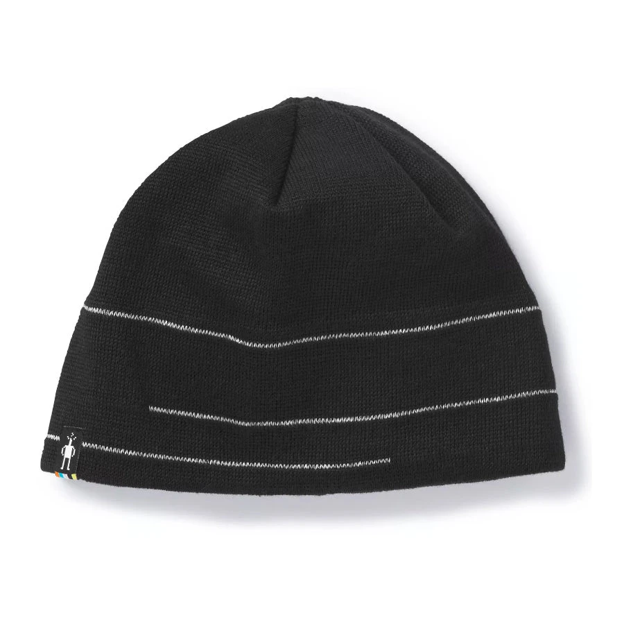 Smartwool Hats Men's Reflective Lid Hat - Black 1 Smartwool Hats Men's Reflective Lid Hat - Black