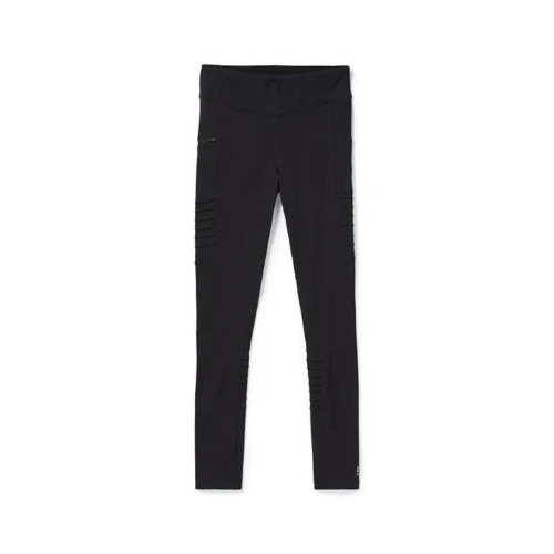 Smartwool Women's Merino Sport Moto Tight - Black 1 Smartwool Women's Merino Sport Moto Tight - Black