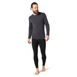 Smartwool Men's Merino 250 Baselayer Crew Top - Charcoal Heather
