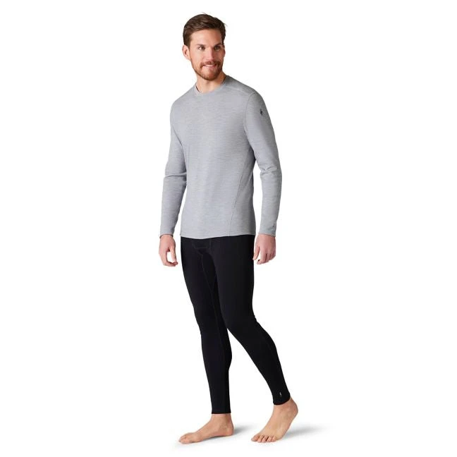 Smartwool Apparel Men's Merino 250 Base Layer Crew - Light Gray Heather 2 Smartwool Apparel Men's Merino 250 Base Layer Crew - Light Gray Heather