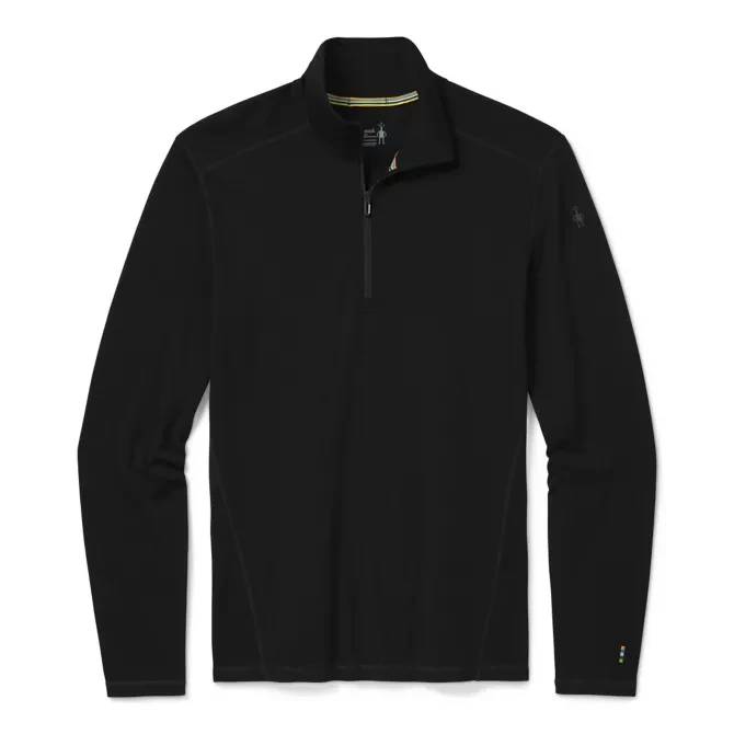 Smartwool Men's Merino 250 Baselayer 1/4 Zip - Black 1 Smartwool Men's Merino 250 Baselayer 1/4 Zip - Black