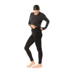 Smartwool Women's Merino 250 Baselayer Bottom - Black Bottoms