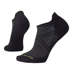Smartwool Men's Run Targeted Cushion Low Ankle Socks - Black