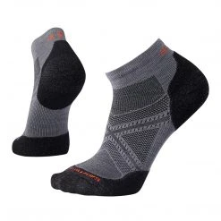 Smartwool Men's Performance Run Targeted Cushion Low Cut Socks - Graphite