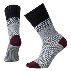 Smartwool Women's Popcorn Cable Sock - Black Socks