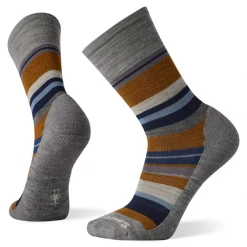 Smartwool Socks Men's Everyday Saturnsphere Crew - Light Gray