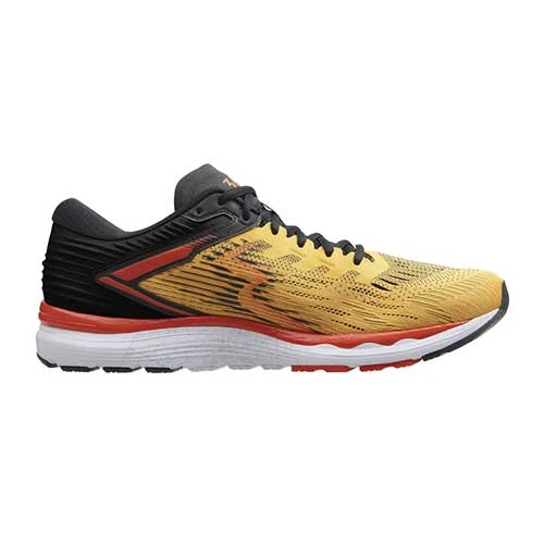 361 Shoes Men's Sensation 4 Running Shoe- Citrus/Black- Regular (D) 1 361 Shoes Men's Sensation 4 Running Shoe- Citrus/Black- Regular (D)