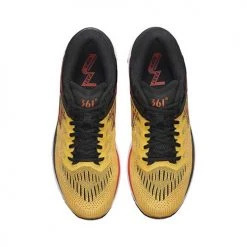 361 Shoes Men's Sensation 4 Running Shoe- Citrus/Black- Regular (D) 9 361 Shoes Men's Sensation 4 Running Shoe- Citrus/Black- Regular (D)