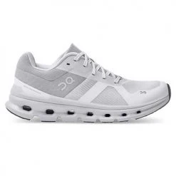 On Running Shoes Women's Cloudrunner Running Shoe - White/Frost - Regular (B)