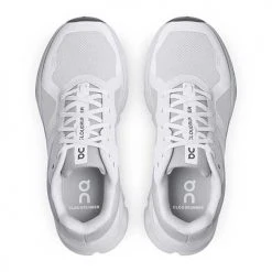 On Running Shoes Women's Cloudrunner Running Shoe - White/Frost - Regular (B)