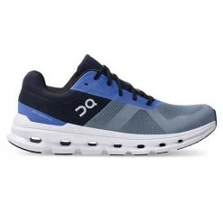 On Running Shoes Men's Cloudrunner Running Shoe - Metal/Midnight - Regular (D)