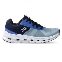 On Running Women's Cloudrunner Running Shoe - Chambray/Midnight - Regular (B) Shoes