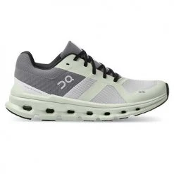 On Running Shoes Women's Cloudrunner Running Shoe - Frost/Aloe - Regular (B)