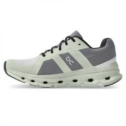 On Running Shoes Women's Cloudrunner Running Shoe - Frost/Aloe - Regular (B)