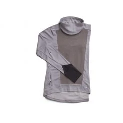 On Running Women's Weather Shirt - Fossil/Rock Tops