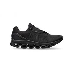 On Running Women's Cloudstratus Running Shoe - Black - Regular (B) Shoes