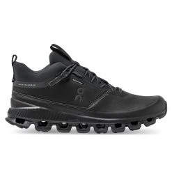 On Running Men's Cloud Hi Waterproof Running Shoe - All Black - Regular (D) Shoes
