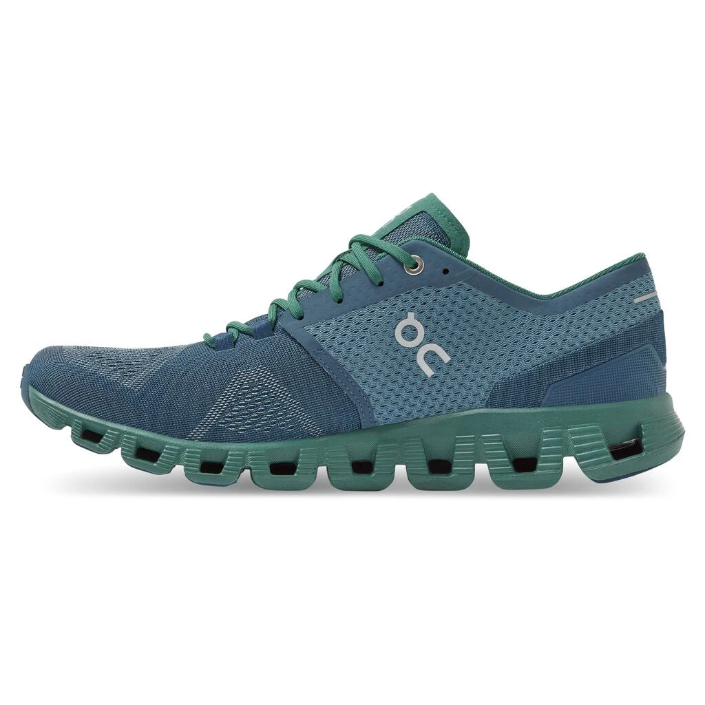 On Running Men's Cloud X 2.0 Running Shoe - Storm/Tide - Regular (D) 2 On Running Men's Cloud X 2.0 Running Shoe - Storm/Tide - Regular (D)