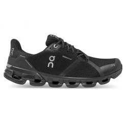 On Running Women's Cloudflyer Waterproof Running Shoe - Black/Lunar - Regular (B) Shoes