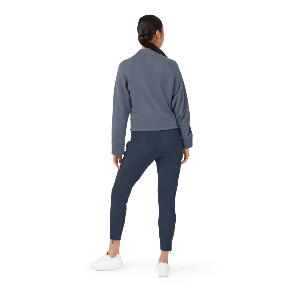 On Running Women's Crew Neck Sweatshirt - Dark Tops 4 On Running Women's Crew Neck Sweatshirt - Dark Tops