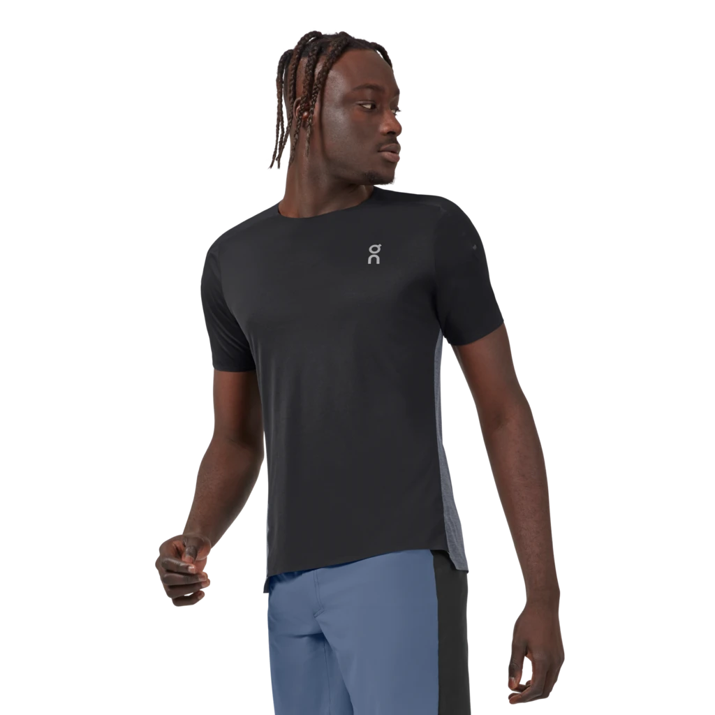 On Running Men's Performance-T - Black/Dark 2 On Running Men's Performance-T - Black/Dark