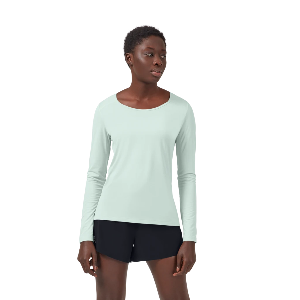 On Running Tops Women's Performance Long-T - Mineral 2 On Running Tops Women's Performance Long-T - Mineral