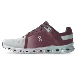 On Running Women's Cloudflow 3.0 Running Shoe - Mulberry/Mineral - Regular (B)