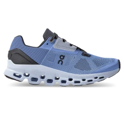 On Running Women's Cloudstratus Running Shoe - Marina/Magnet - Regular (B)