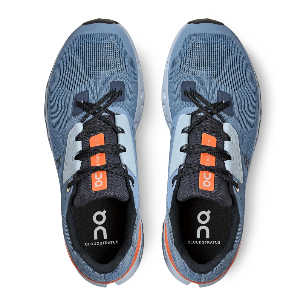 On Running Shoes Men's Cloudstratus Running Shoe - Lake/Flare - Regular (D) 4 On Running Shoes Men's Cloudstratus Running Shoe - Lake/Flare - Regular (D)