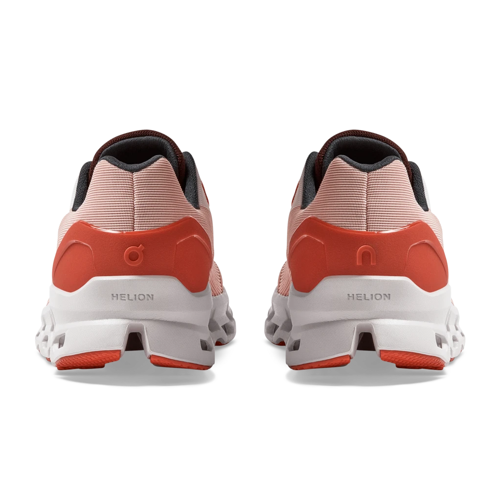 On Running Women's Cloudstratus Running Shoe - Rose/Red - Regular (B) 4 On Running Women's Cloudstratus Running Shoe - Rose/Red - Regular (B)