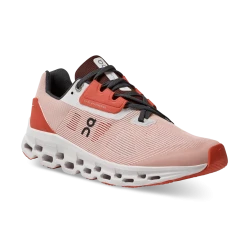 On Running Women's Cloudstratus Running Shoe - Rose/Red - Regular (B) 8 On Running Women's Cloudstratus Running Shoe - Rose/Red - Regular (B)