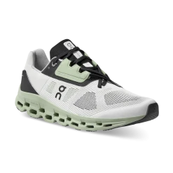 On Running Men's Cloudstratus Running Shoe - White/Black - Regular (D) Shoes 9 On Running Men's Cloudstratus Running Shoe - White/Black - Regular (D) Shoes