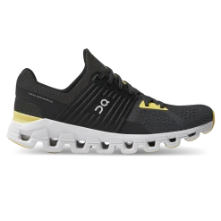 On Running Men's Cloudswift Running Shoes - Magnet/Citron - Regular (D)