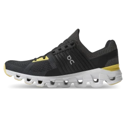 On Running Men's Cloudswift Running Shoes - Magnet/Citron - Regular (D)