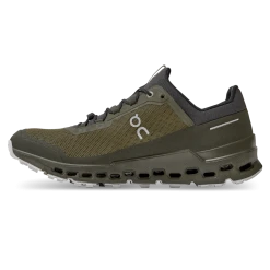 On Running Men's Cloudultra Trail Running Shoe - Olive/Eclipse - Regular (D) Shoes