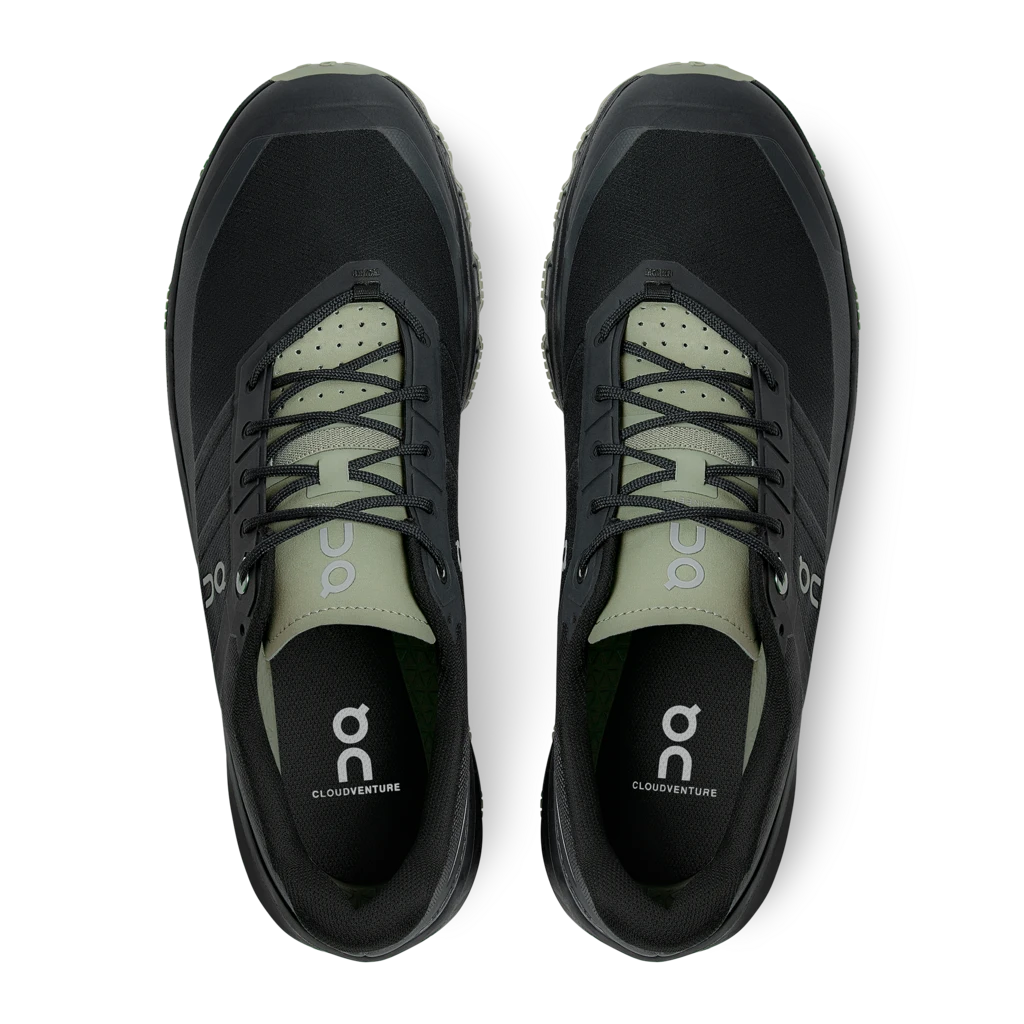 On Running Men's Cloudventure Trail Running Shoe - Black/Reseda - Regular (D) 6 On Running Men's Cloudventure Trail Running Shoe - Black/Reseda - Regular (D)