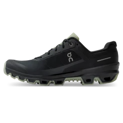 On Running Men's Cloudventure Trail Running Shoe - Black/Reseda - Regular (D)