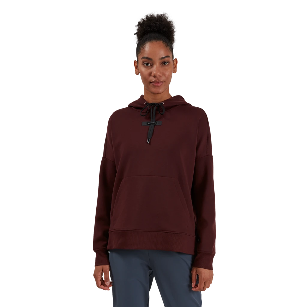 On Running Women's Hoodie - Mulberry Tops 1 On Running Women's Hoodie - Mulberry Tops